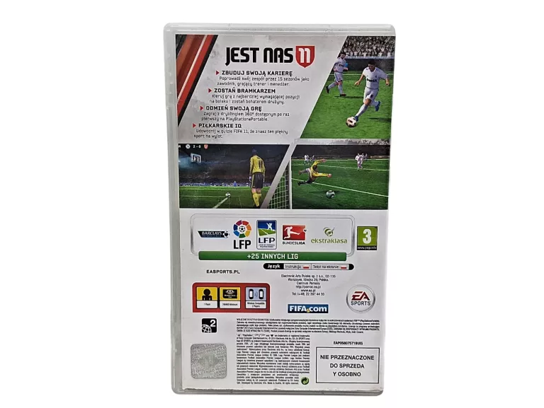 GRA NA PSP FIFA 11 PL
