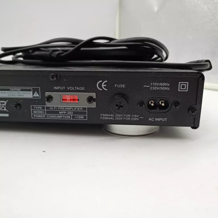 PRZEDWZMACNIACZ ADVANCE ACOUSTIC MPP 202 + PILOT