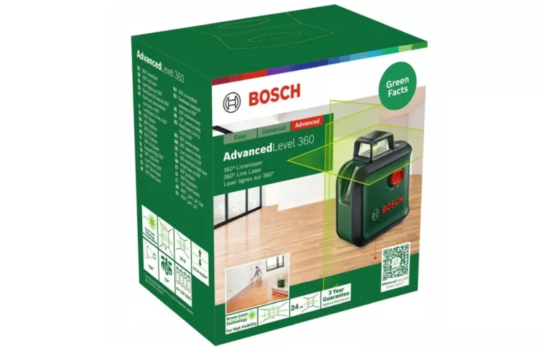 LASER KRZYŻOWY BOSCH ADVANCED LEVEL 360 24 M 4059952648026