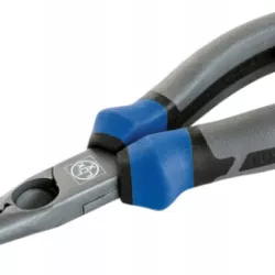 LUX TOOLS SZCZYPCE TNĄCE PÓŁOKRĄGŁE WYDŁUŻONE DO KONEKTORÓW 160 MM 534710