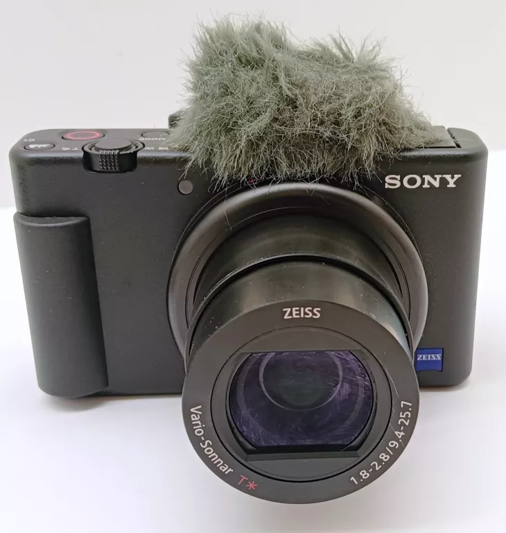 APARAT SONY ZV-1 3 BATERIE, ŁADOWARKA, ETUI