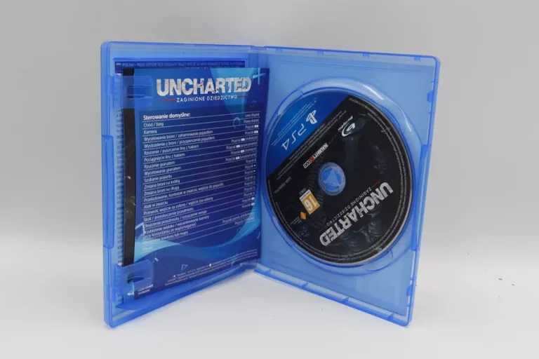 GRA UNCHARTED ZAGINIONE DZIEDZICTWO PLAYSTATION 4