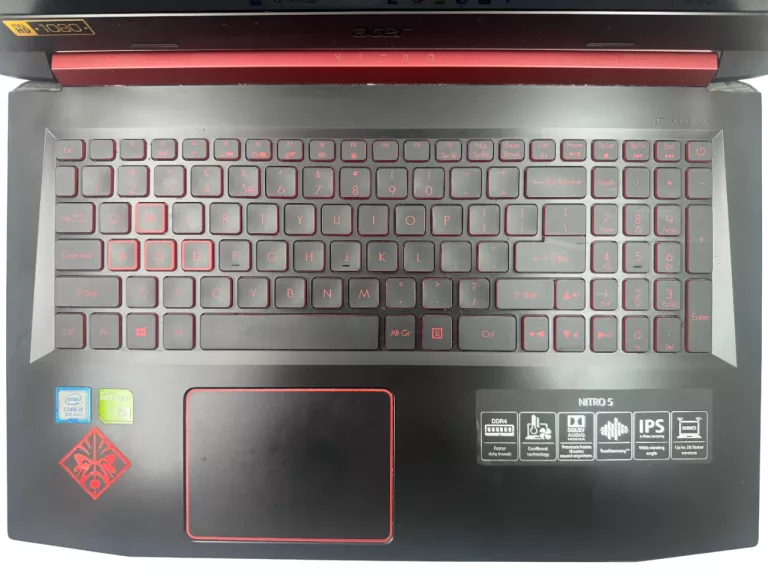 LAPTOP ACER NITRO 5 15,6" I5-8250U 8GB RAM 480GB SSD GEFORCE MX150