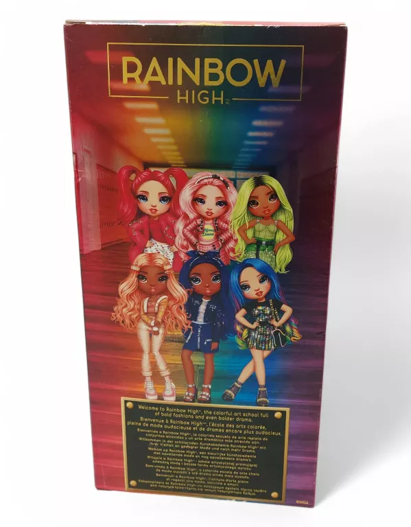 LALKA RAINBOW HIGH BELLA PARKER JAK NOWA !