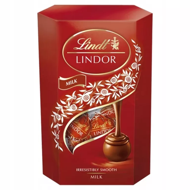 LINDOR PRALINY MLECZNA CZEKOLADA 200G