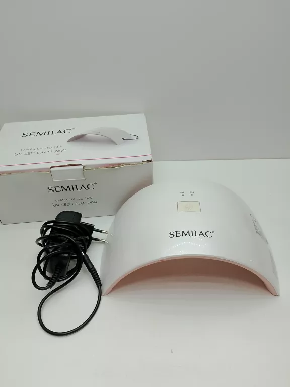 LAMPA LED+UV SEMILAC 24W 24 W BIAŁY - MOSTEK