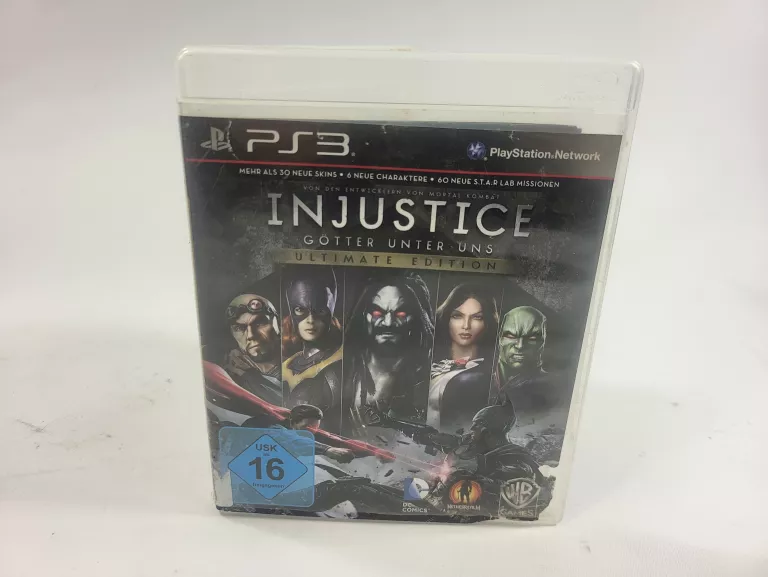 GRA NA KONSOLĘ SONY PLAYSTATION 3 INJUSTICE GODS AMONG US