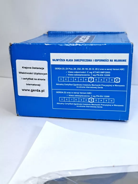 ZAMEK GERDA ZX PLUS