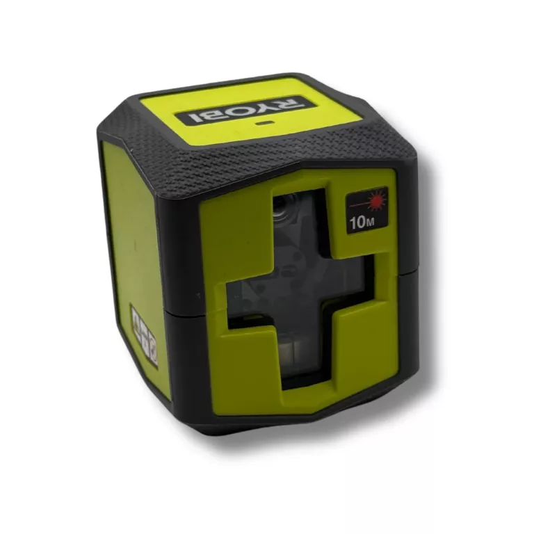 RYOBI LASER KRZYŻOWY RBCLLR1 CZERWONA WIĄZKA 10M POZIOMICA LASEROWA 3MM