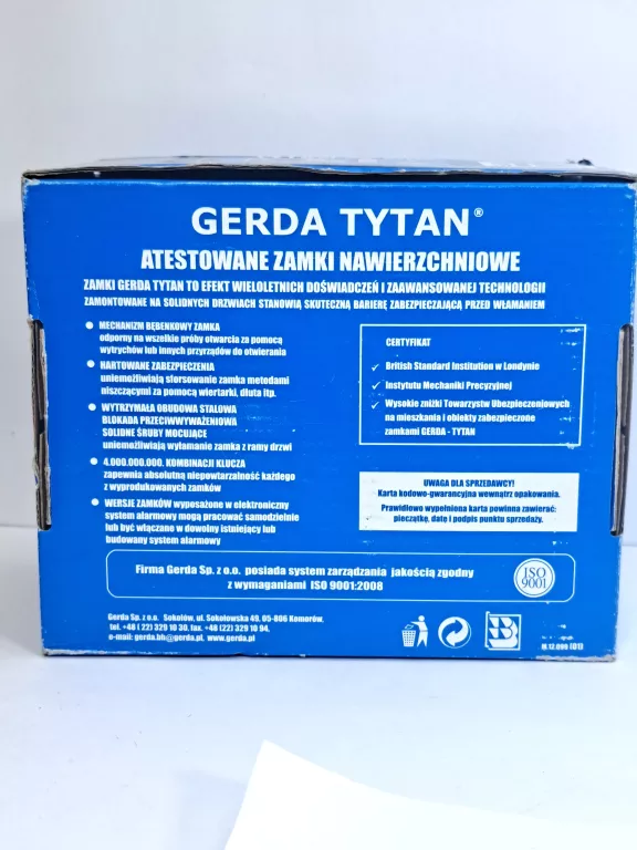 ZAMEK GERDA ZX PLUS