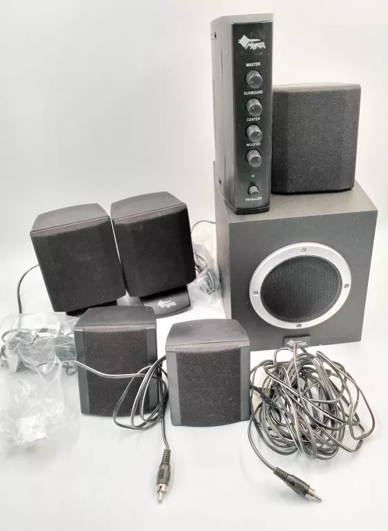 GŁOŚNIKI MANTA HOME THEATER SYSTEM MM 1500 5.1 KOMPLET