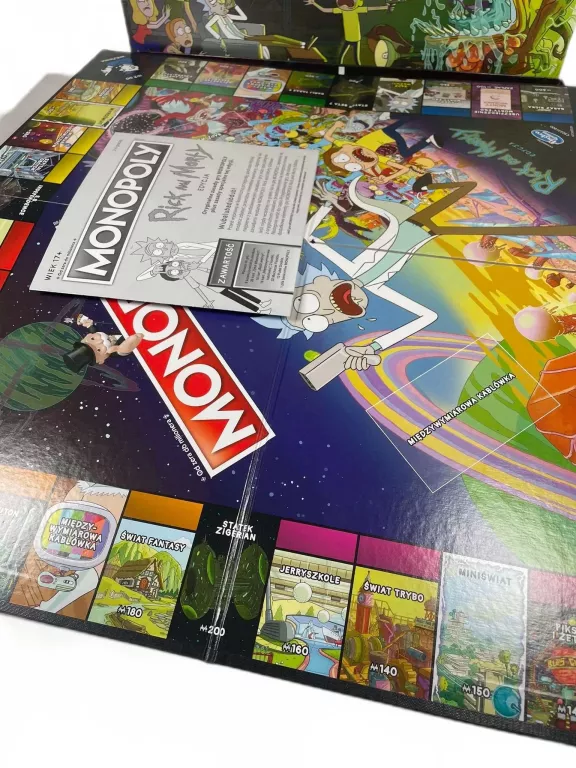 GRA PLANSZOWA WINNING MOVES MONOPOLY RICK I MORTY WERSJA PL KOLEKCJA