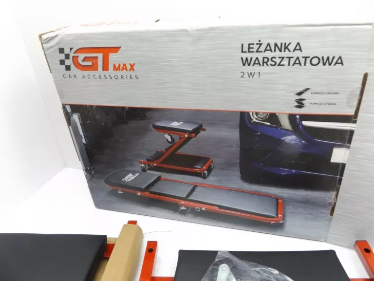 GT MAX LEŻANKA WARSZTATOWA 2W1 SIEDZISKO IGŁA PUD