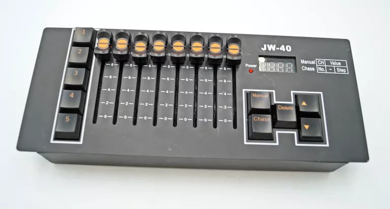 DMX CONTROLLER DMX 512 40 CHANNEL STAGE DJ LIGHT JW-40
