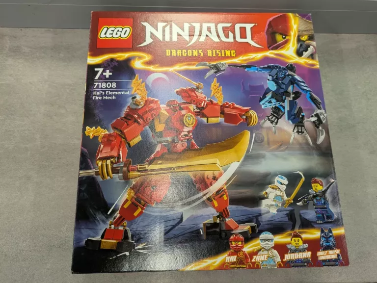 LEGO NINJAGO MECH ŻYWIOŁU OGNIA KAIA 71808