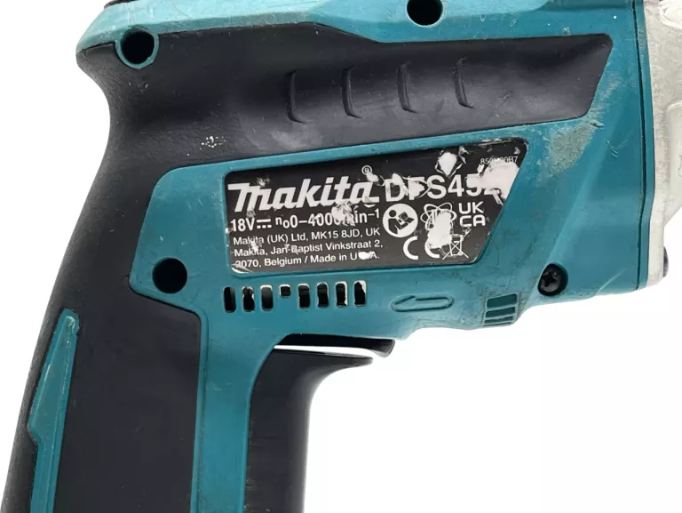 WKRĘTARKA AKUMULATOROWA DO REGIPSÓW MAKITA DFS452 18V + AKU 3.0 AH