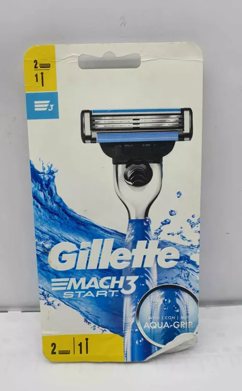 MASZYNKI GILLETTE MACH 3 START PLUS 2 WKŁADY