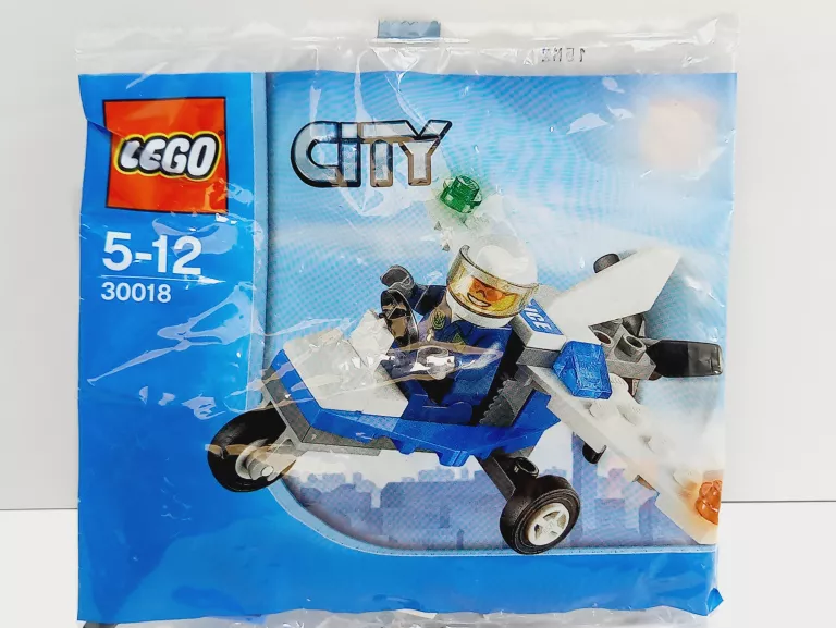 LEGO 30018 CITY - SAMOLOT POLICYJNY
