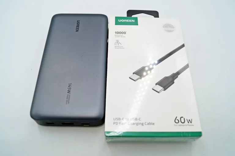 UGREEN POWERBANK BATERIA PRZENOŚNA 2X USB-C 25000MAH QC PD 3.1 145W