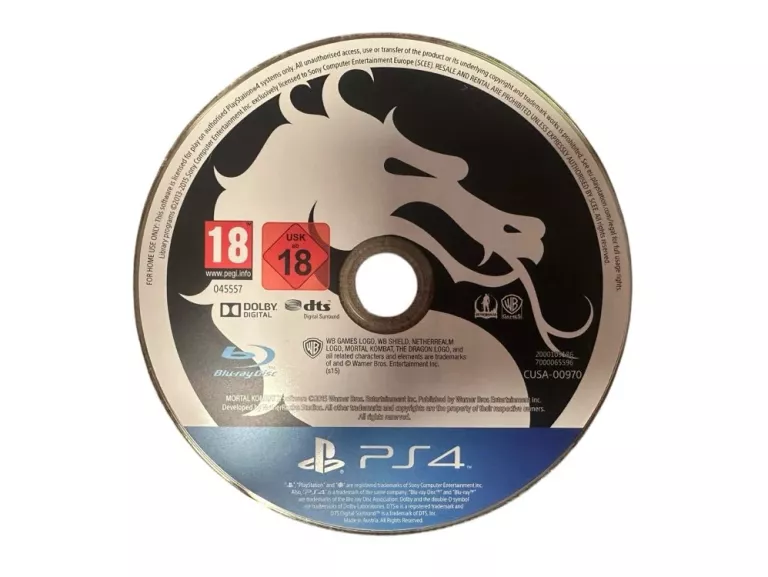 PLAYSTATION 4 MORTAL KOMBAT X