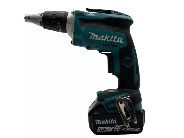 WKRĘTARKA AKUMULATOROWA DO REGIPSÓW MAKITA DFS452 18V + AKU 3.0 AH