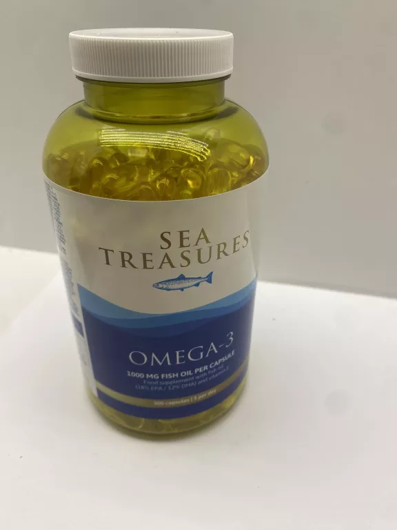 KWASY OMEGA-3 TRAN OLEJ RYBI EPA DHA +VIT E 1000MG SUPLEMENT DIETY