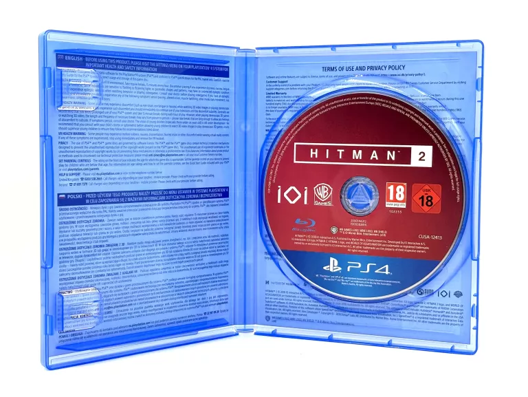 GRA SONY PLAYSTATION 4 HITMAN 2 PS4