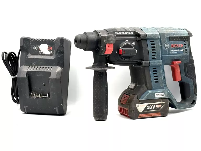 MŁOTOWIERTARKA BOSCH PROFESSIONAL GBH 180-LI + AKUMULATOR 4.0AH ŁADOWARKA