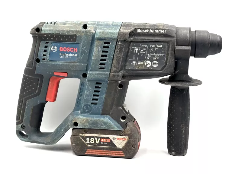 MŁOTOWIERTARKA BOSCH PROFESSIONAL GBH 180-LI + AKUMULATOR 4.0AH ŁADOWARKA