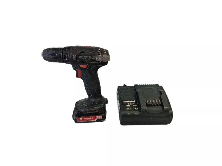 WIERTARKO-WKRĘTARKA METABO 14,4V + AKU 2AH + ŁADOWARKA