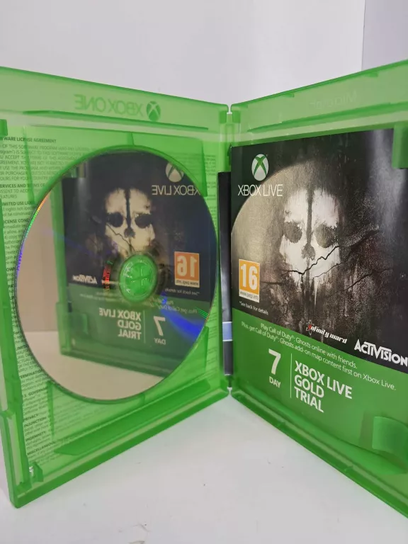 GRA XBOX ONE CALL OF DUTY GHOST