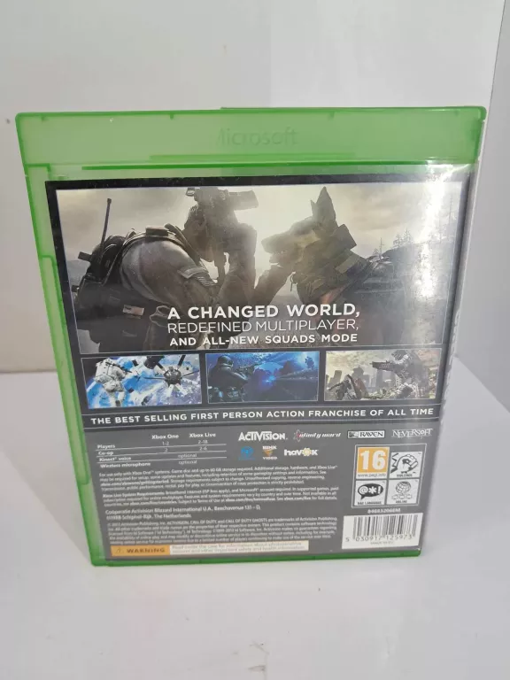 GRA XBOX ONE CALL OF DUTY GHOST