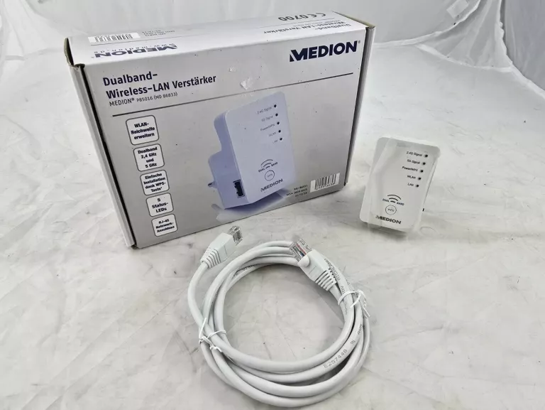 WZMACNIACZ SYGNAŁU WIFI MEDION MD 86833