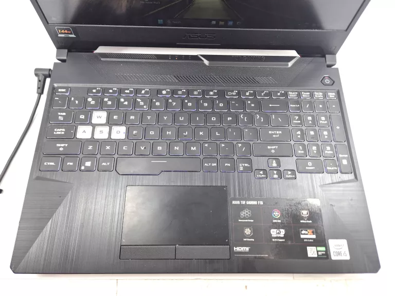 LAPTOP ASUS TUF GAMING F15 I5-10GEN 16/512GB GTX1650
