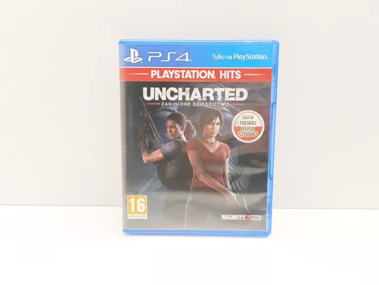 GRA NA PS4 UNCHARTED ZAGINIONE DZIEDZICTWO