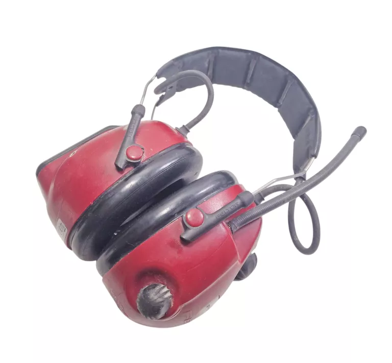 NAUSZNIKI 3M PELTOR RADIO HRXS7A-01 CZERWONE