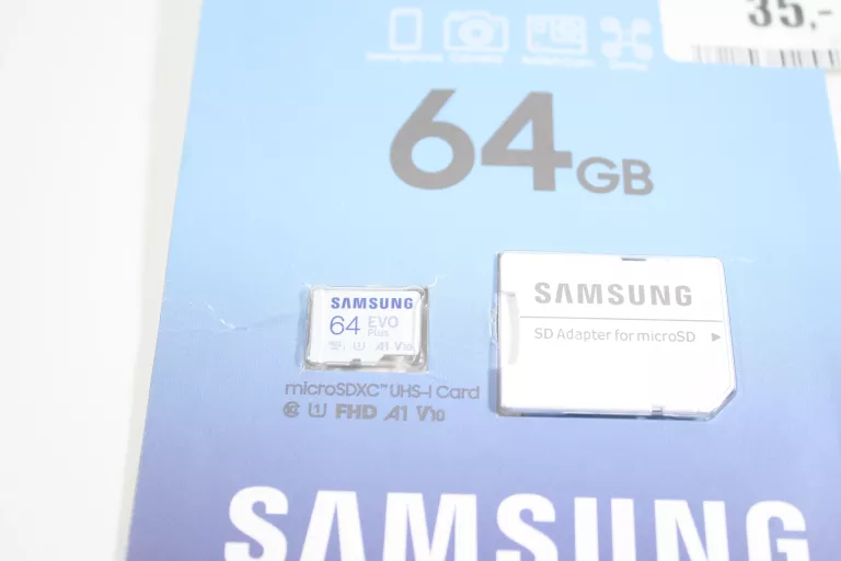 KARTA SAMSUNG 64GB +ADAPTER