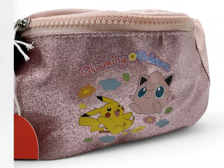 SASZETKA NERKA POKEMON RÓŻOWA JAK NOWA!!