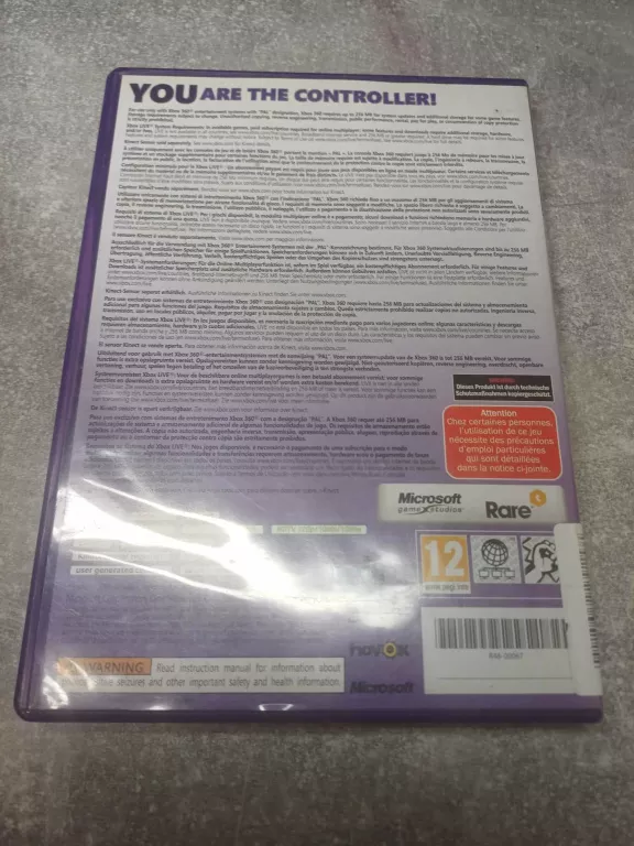 XBOX 360 GRA KINECT SPORTS
