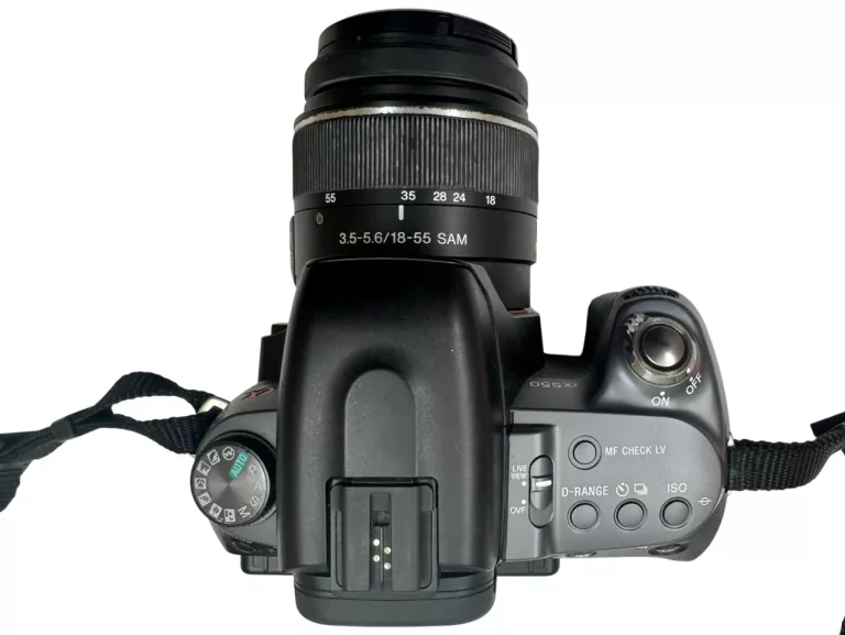 APARAT SONY ALFA A550 DSLR-A550 + SONY DT 18-55MM SAL1855 10912 ZDJĘĆ