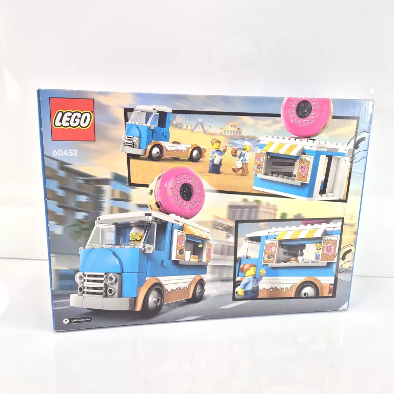LEGO CITY 60452 MIASTO 60452 CIĘŻARÓWKA Z PĄCZKAMI