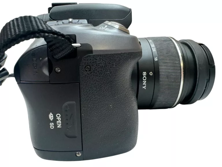 APARAT SONY ALFA A550 DSLR-A550 + SONY DT 18-55MM SAL1855 10912 ZDJĘĆ