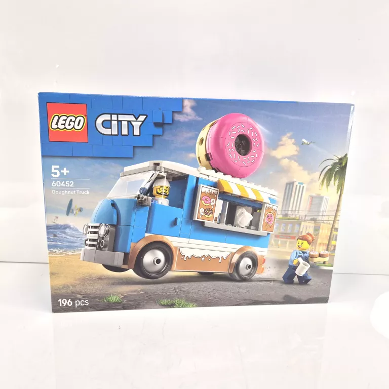 LEGO CITY 60452 MIASTO 60452 CIĘŻARÓWKA Z PĄCZKAMI