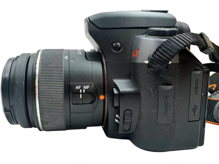 APARAT SONY ALFA A550 DSLR-A550 + SONY DT 18-55MM SAL1855 10912 ZDJĘĆ