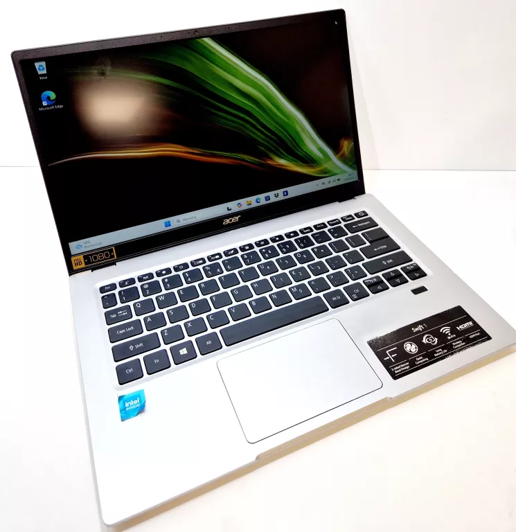 LAPTOP ACER SWIFT 1 SF114-34 INTEL CELERON N 4 GB / 128 GB SREBRNY