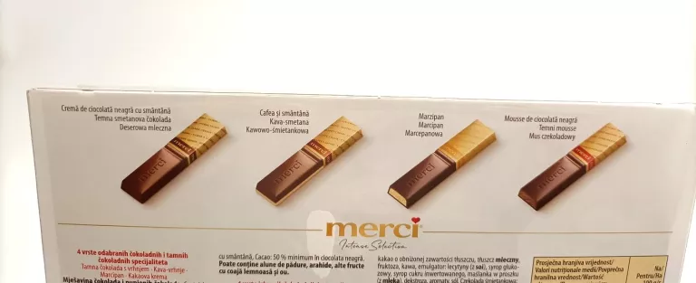 MERCI FINEST SELECTION KOLEKCJA CZEKOLADEK DESEROWYCH 250 G