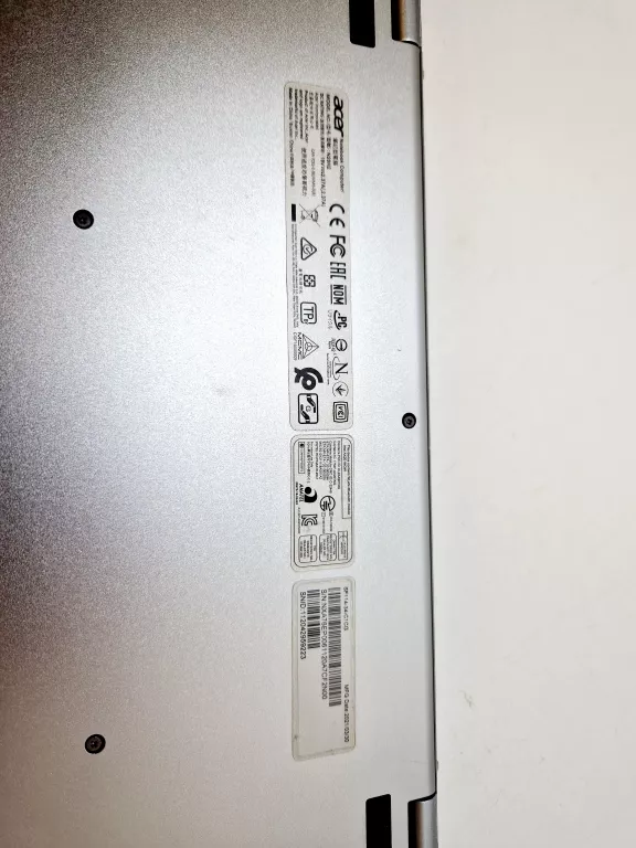 LAPTOP ACER SWIFT 1 SF114-34 INTEL CELERON N 4 GB / 128 GB SREBRNY