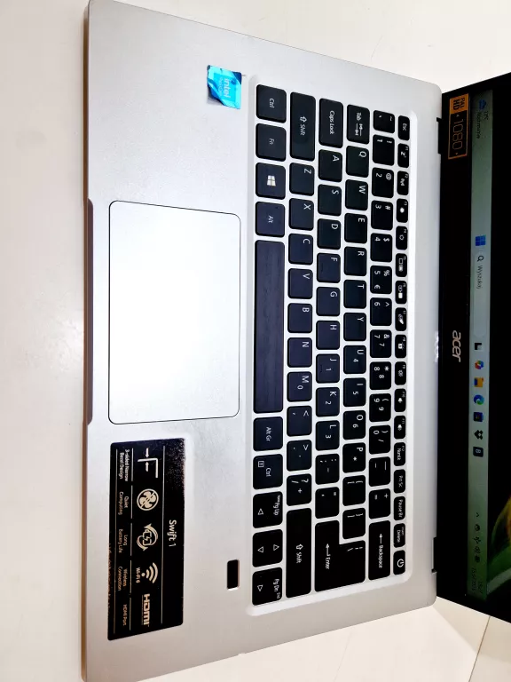 LAPTOP ACER SWIFT 1 SF114-34 INTEL CELERON N 4 GB / 128 GB SREBRNY
