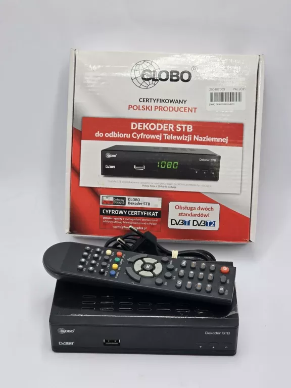 DEKODER DVBT2 GLOBO