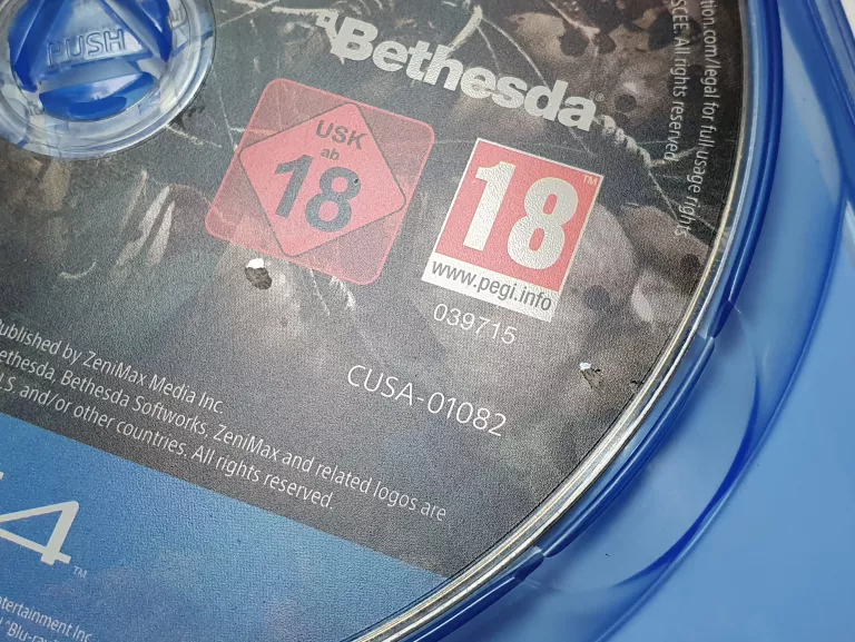 GRA PS4 THE EVIL WITHIN USZKODZONA DO REGENERACJI